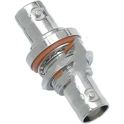 50 Ohm Bnc Female-To-Female Bulkhead Mount Adapter 1