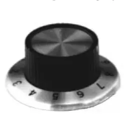 6.35Mm (1/4") X 37Mm Knob – Pair 1