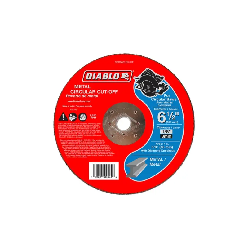 6.5-Inch Metal Cutting Disc – Type 27 1