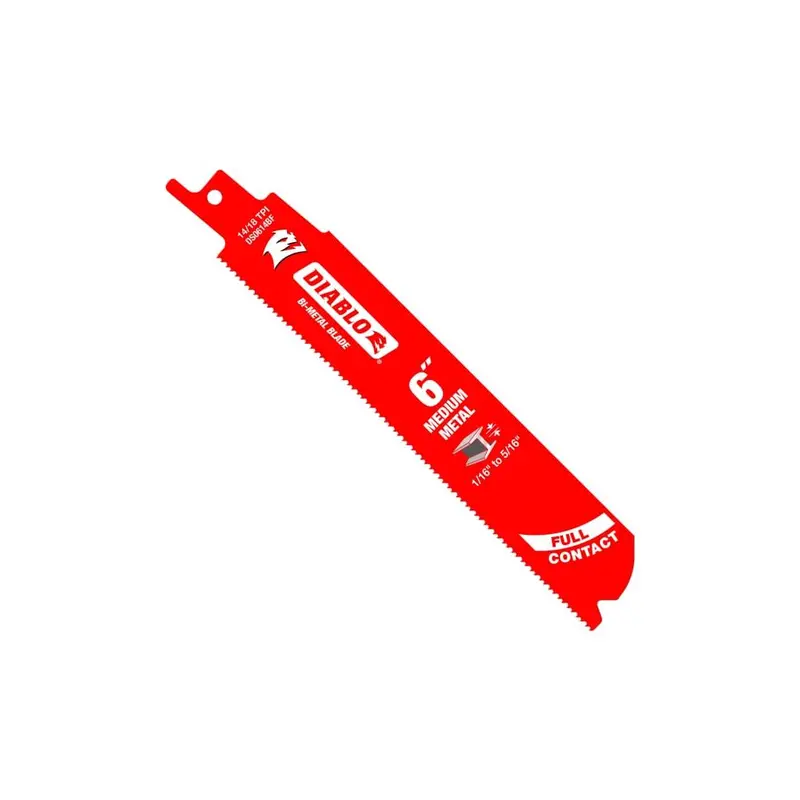 6" Bi-Metal Reciprocating Blade – Medium Metal Cutting 1