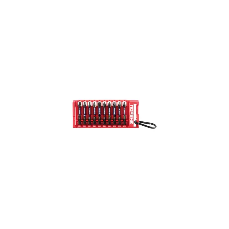 6-Inch Set Of Three No.2 Square (Sq) Impact Bits 1
