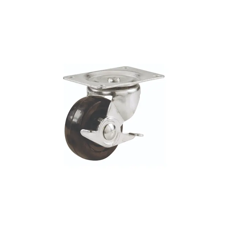 65Mm Swivel Caster With Brake – 2.5-Inch Diameter 1