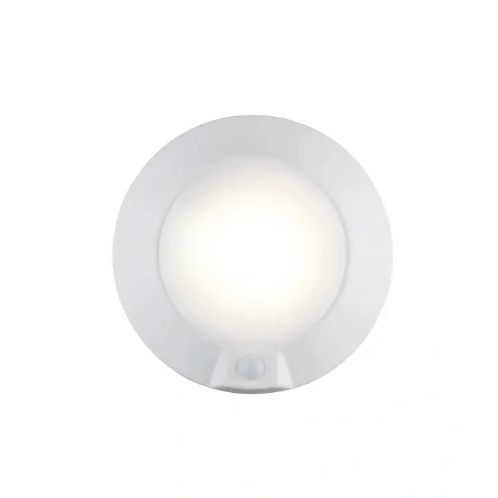 7.5-Inch Round Disk Led Light With 5-Color-Temperature Selection And Pir Sensor 1