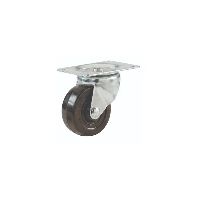 75Mm Swivel Caster – 3-Inch Diameter, Brake-Free 1