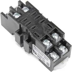 8-Pin Midget Socket With Din Rail Mounting – Model Gt08-Pc 1