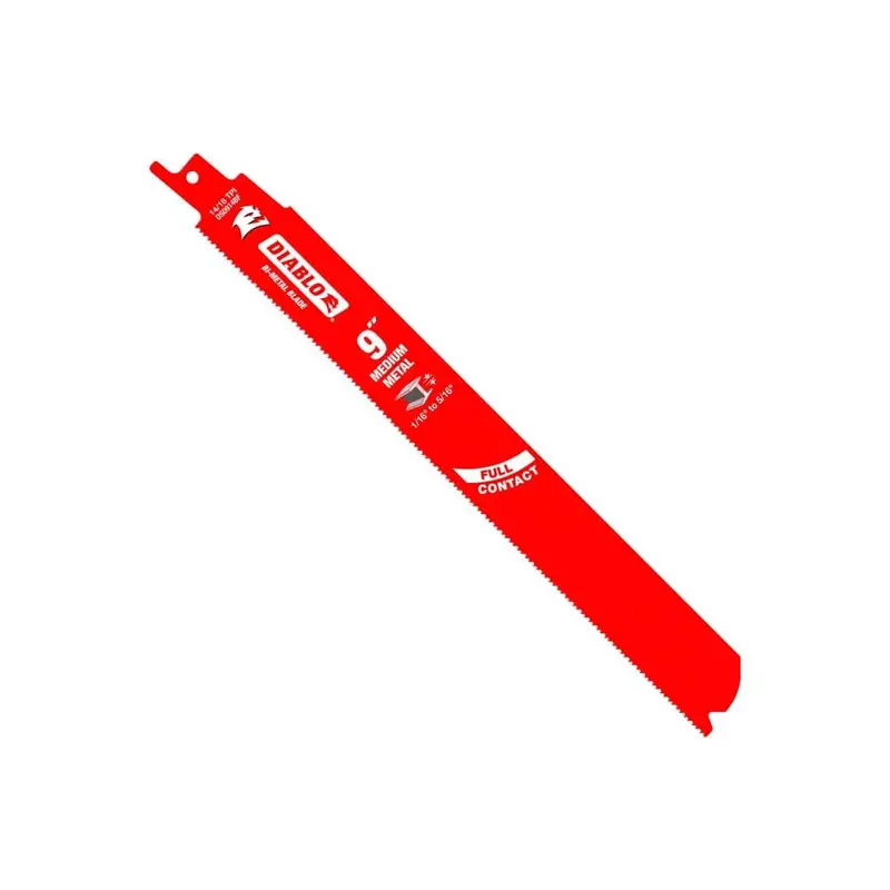 9" Bi-Metal Reciprocating Blade – Medium Metal Applications 1