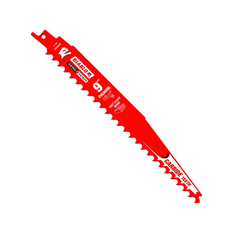 9-Inch 3-Tpi Carbide Reciprocating Saw Blade – Demo Demon™ For Pruning & Clean Wood Cuts 1