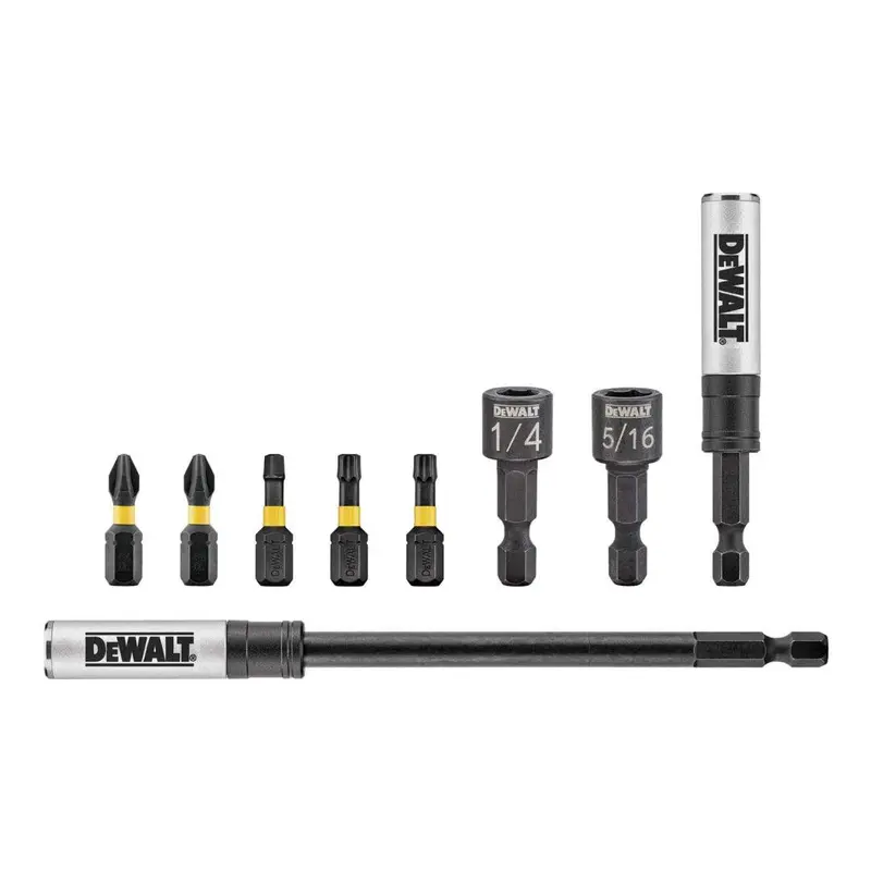 9-Piece Impact Driver Bit Accessory Kit 1