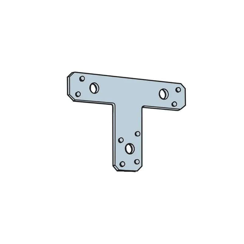 90G Galvanized T-Shaped Strap (1-1/2" X 5" X 6") – 66T 1