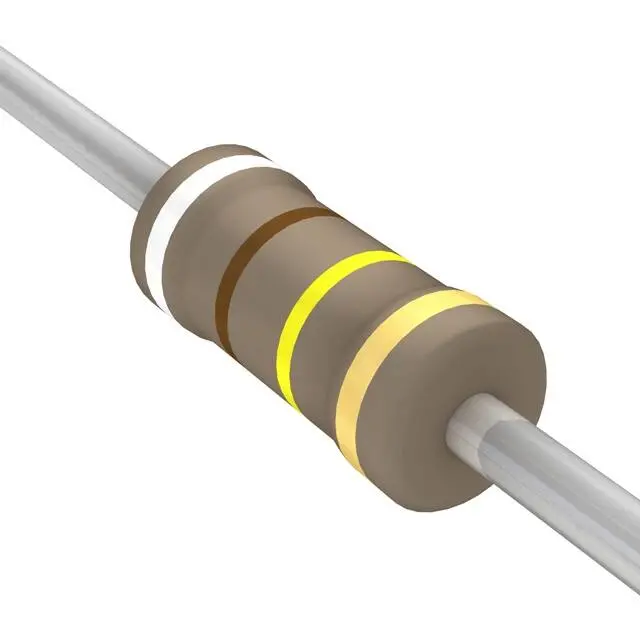 910 Kilohm Carbon Film Resistor – 0.25W, ±5% Rating 1