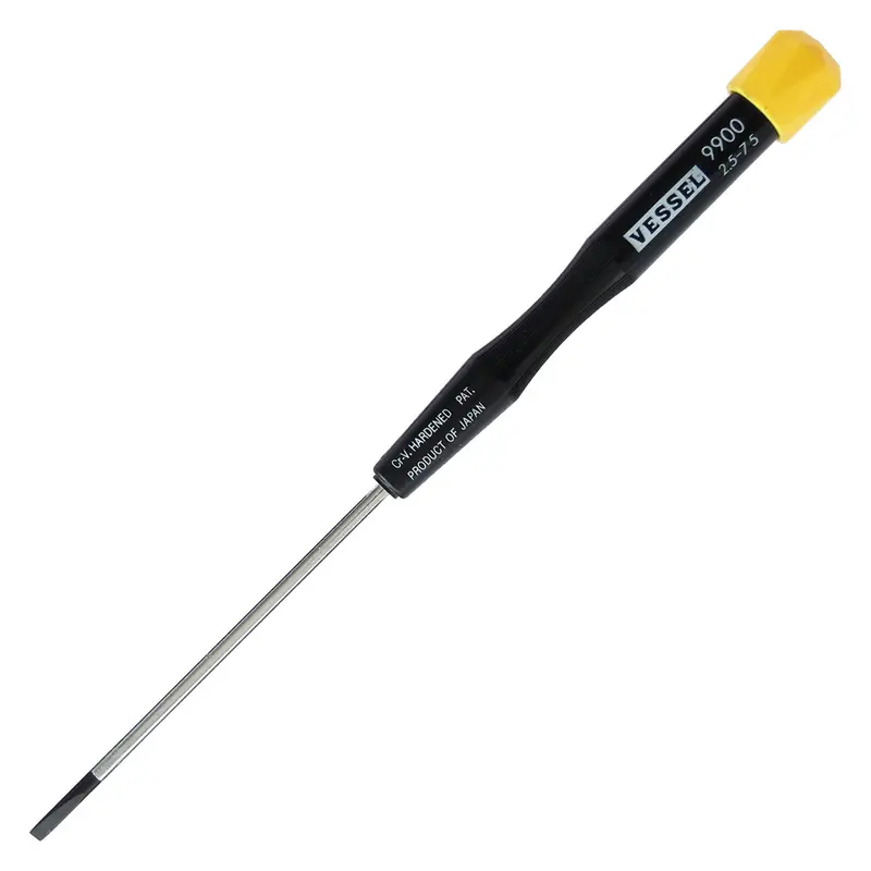 9900S2575 2.5 Mm Slotted Micro Screwdriver – 75 Mm Length 1