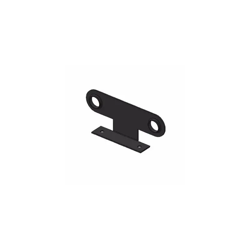 A-Fig 32D Double Pipe Stay — Black Epoxy-Coated Support Bracket 1