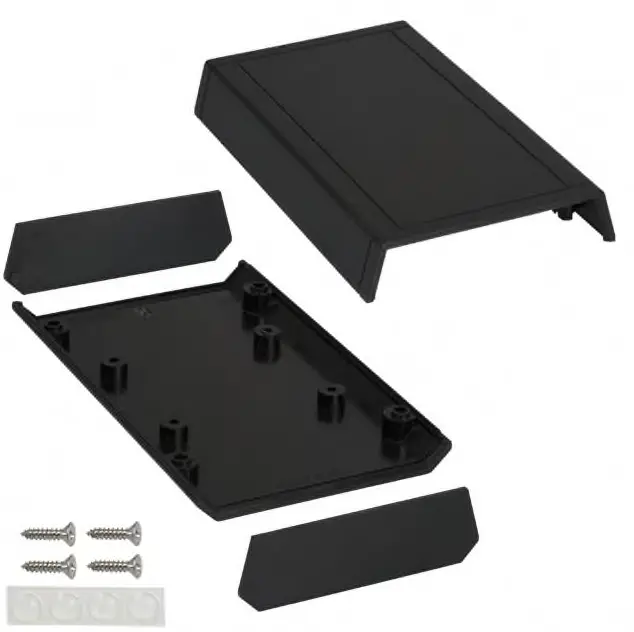 A20Bk Durable Two-Piece Electronic Enclosure With Secure Snap Fit 1