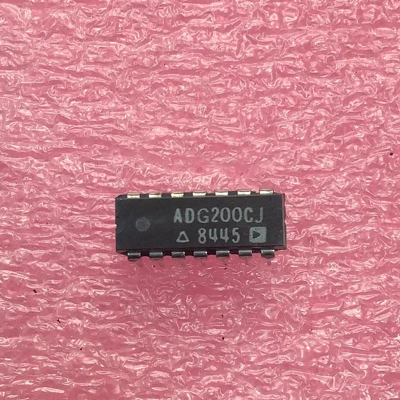 Adg200Cj Analog Devices Dual Spst Switch – 14-Pin Pdip Precision Analog Ic 1