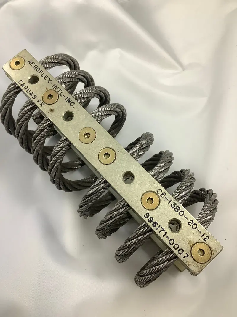 Aeroflex Cb Helical Wire Rope Isolators, 20 Mm Diameter, 12 Mm Length, Part No. Cb-1380-20-12 1