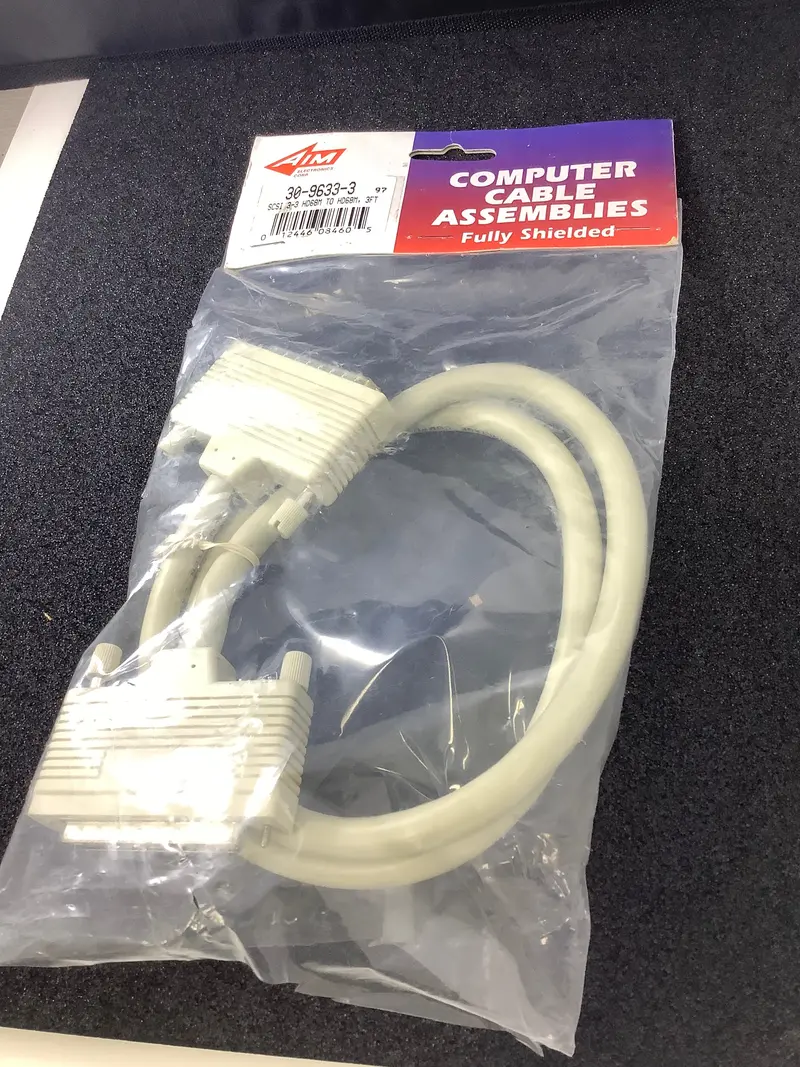 Aim Hd68-To-Hd68 Scsi Extension Cable — 3 Ft 1