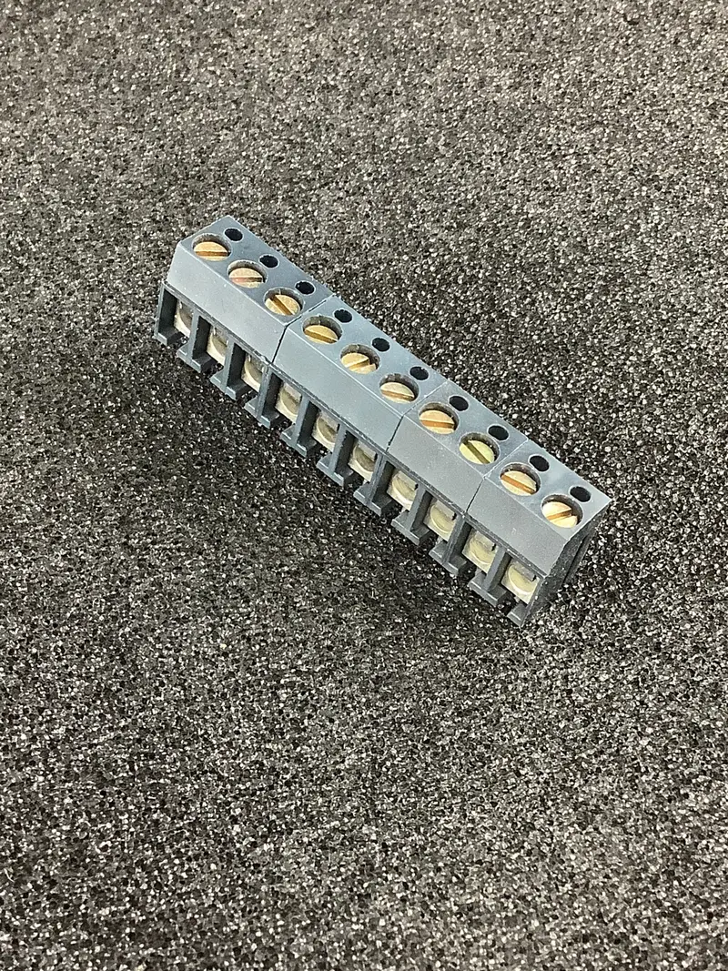 Altech 10-Position Horizontal Pcb Terminal Block – 5.00 Mm Pitch, Through-Hole Design 1