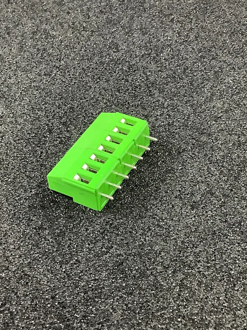 Altech 30.807 7-Pin Wire-To-Board Terminal Block – Horizontal Mount, 5.00 Mm Pitch, Through-Hole 1