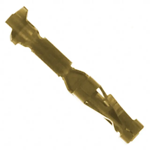 Amp 104481-3 Gold-Plated Crimp Socket Contact, 28–32 Awg, Chain-Pack Of 100 1