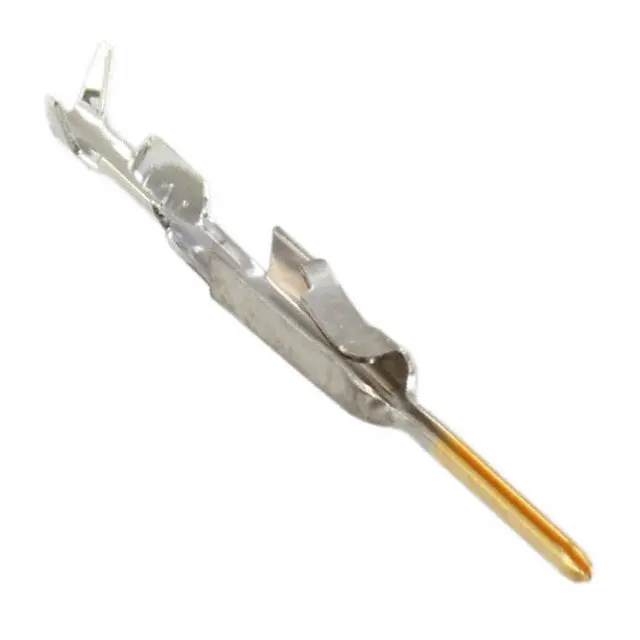 Amp 104506-6 Gold-Plated Crimp Pin Contact, 28–32 Awg, Chain-Pack Of 100 1