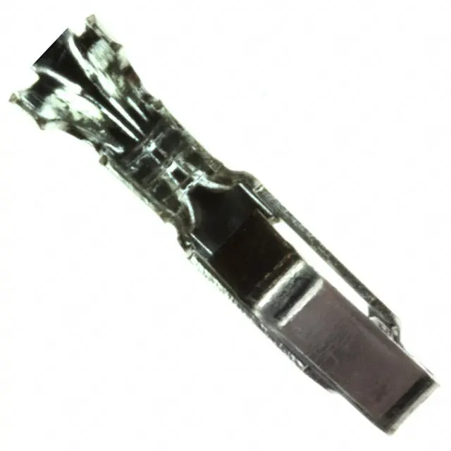 Amp 350980-1 Tin-Plated Crimp Socket Contact, 18–24 Awg, Pack Of 50 1