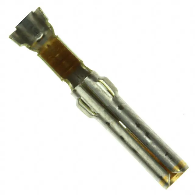 Amp 61314-5 Gold-Plated Crimp Socket Contact, 18–24 Awg, Pack Of 50 1