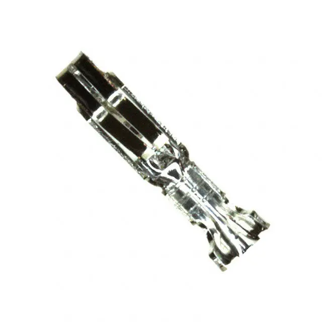 Amp 61668-1 Edge-Board Crimp Terminal, 18–24 Awg, Lead-Free, Chain-Pack Of 100 1