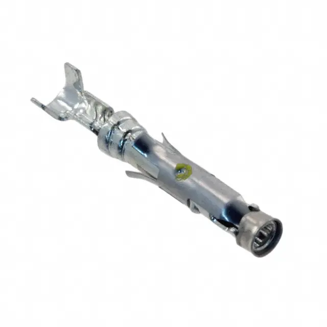 Amp 66104-7 Tin-Plated Crimp Socket Contact, 20–24 Awg, Pack Of 25 1