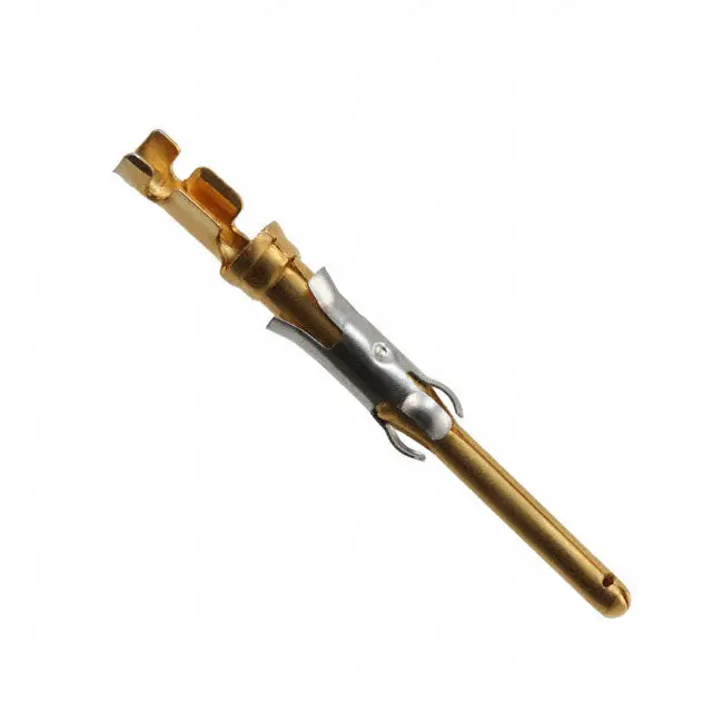 Amp 66425-7 Gold-Plated Crimp Pin Contact, 26–30 Awg, Pack Of 25 1
