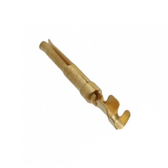 Amp 66504-4 Gold-Plated Crimp Socket Contact, 20–24 Awg, Chain-Pack Of 100 1