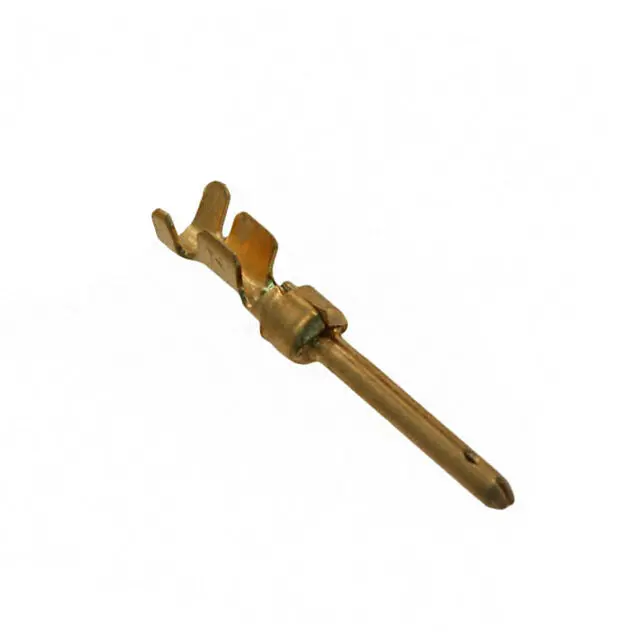 Amp 66506-4 Gold-Plated Crimp Pin For 20–24 Awg Wires – Chain-Pack Format (100 Pcs) 1