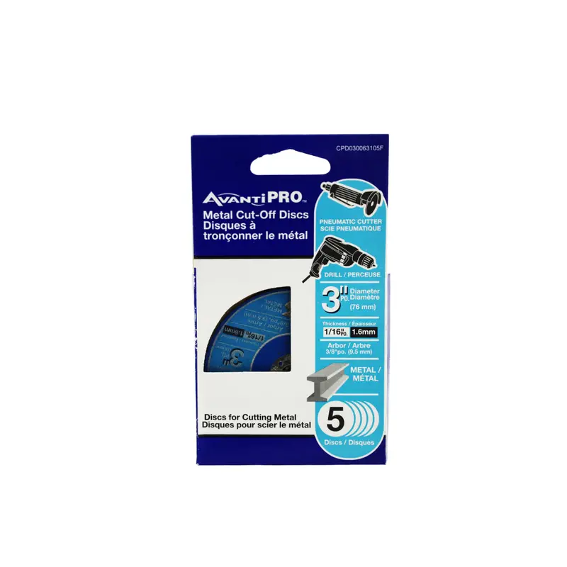 Ap 3" × 1/16" × 3/8" Disc Cutoff Wheel – Model Cpd030063105F 1