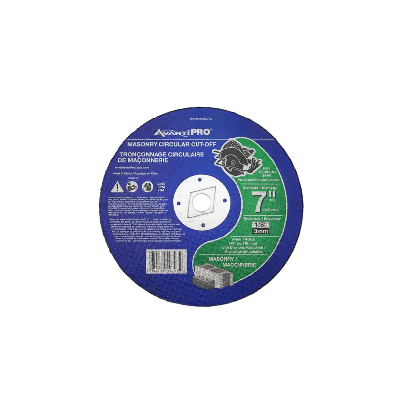 Ap 7" × 1/8" Masonry Cutoff Wheel – Model Cpd070125L01C 1