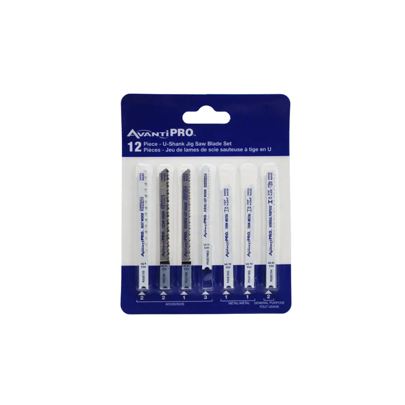 Avantipro Pju12Bc U-Shank Jigsaw Blade Pack – Versatile Wood And Metal Use 1