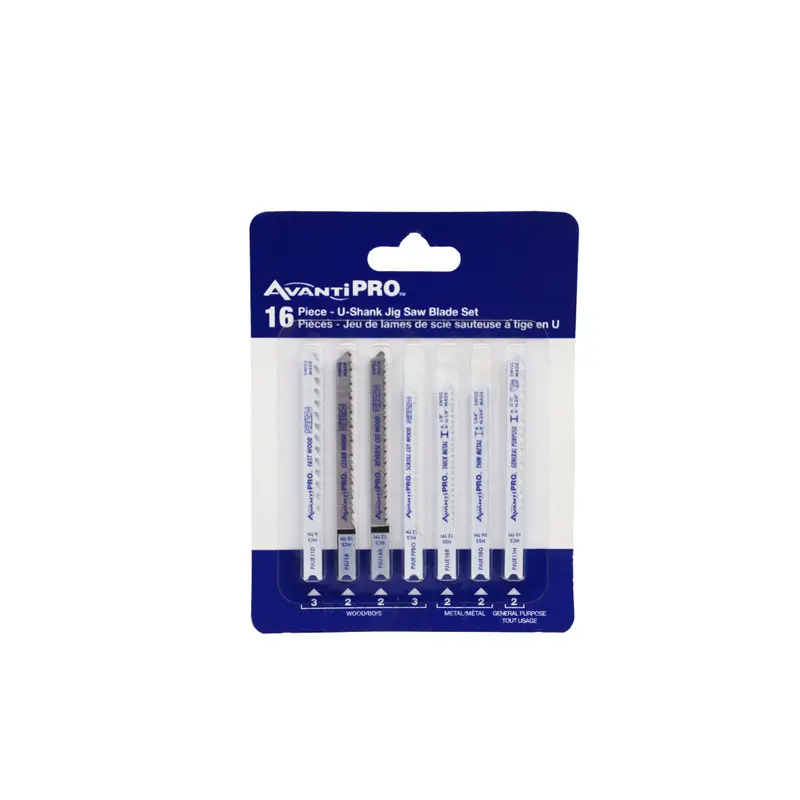Avantipro Pju16Bc U-Shank Jigsaw Blade Set – Wood & Metal Cutting 1