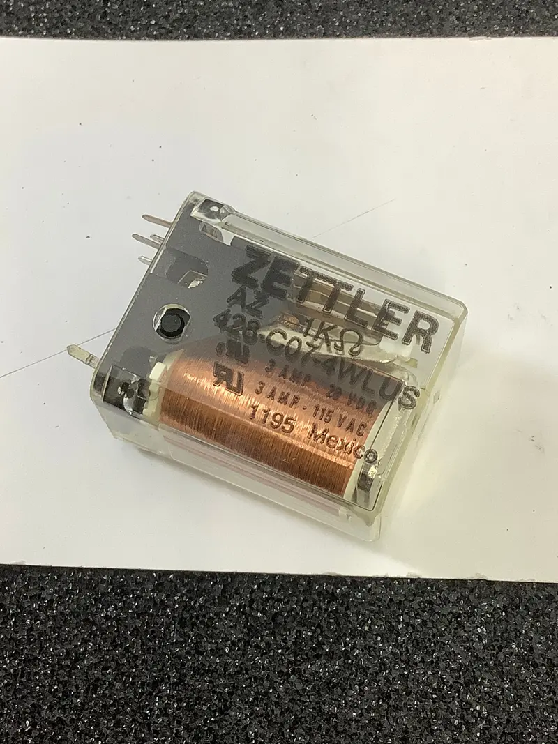 Az Az428-C07-4Wlus Dpdt Relay – 28 Vdc Coil, 3 A Contact Rating, Ul/Csa Certified 1