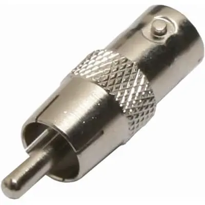 Bnc Female To Rca Male Video Adapter (75 Ohm) 1