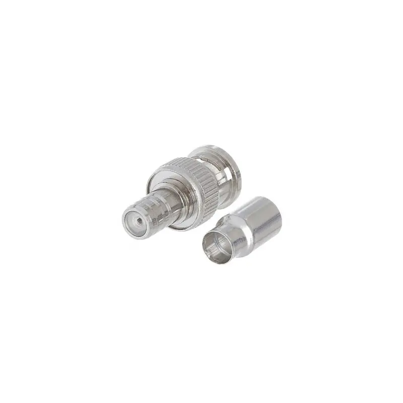 Bnc Male Crimp Connector For Coaxial Cable Termination 1