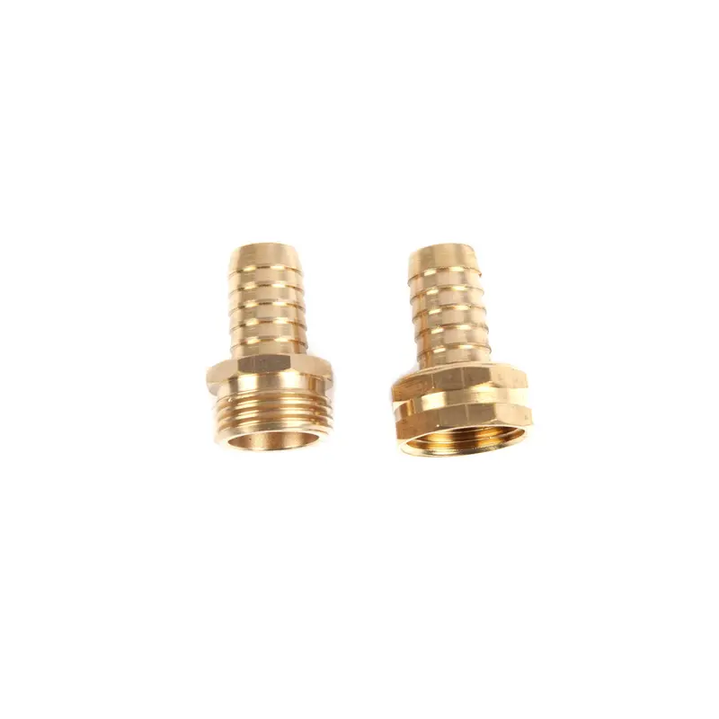 Brass Hose Coupling Set – 1/2-Inch Female × 3/4-Inch Male, Two-Piece Pack 1