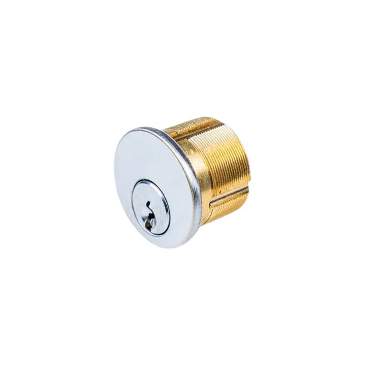 Brass Mortise Cylinder – 1-1/8" Backset, Drilled For Cmk 1