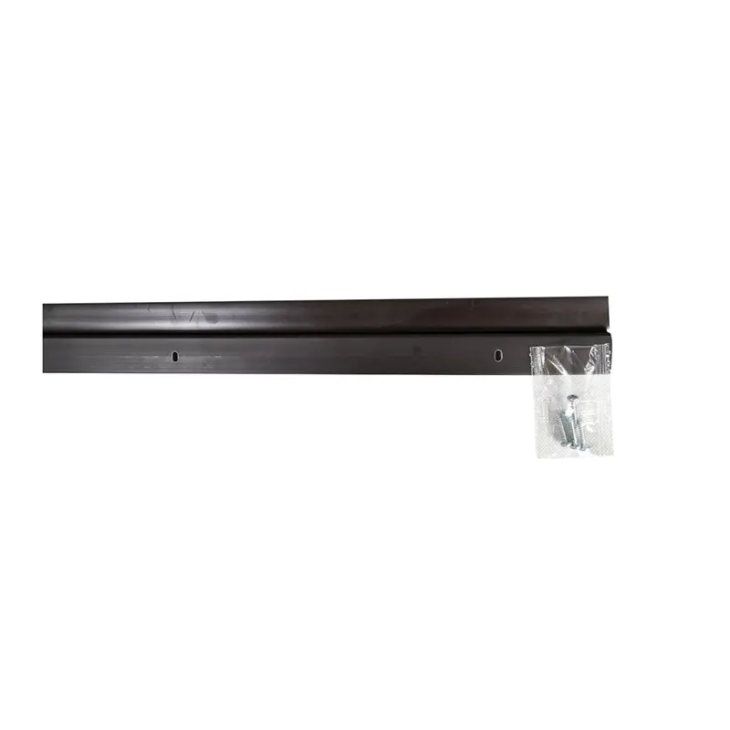 Brown Vinyl-Insert Door Sweep – 36 In Long 1