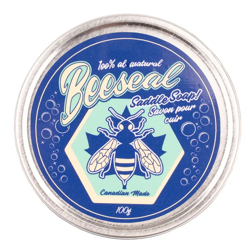 Canadian Beeseal Saddle Soap – 100G Leather Conditioning Bar 1