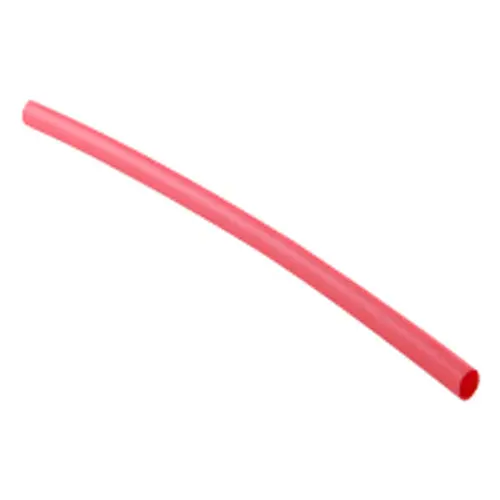 Cary Industries Cfpo-1-Red-4Ft 1" Red High-Shrink Tubing – 2:1 Ratio, 4 Feet 1