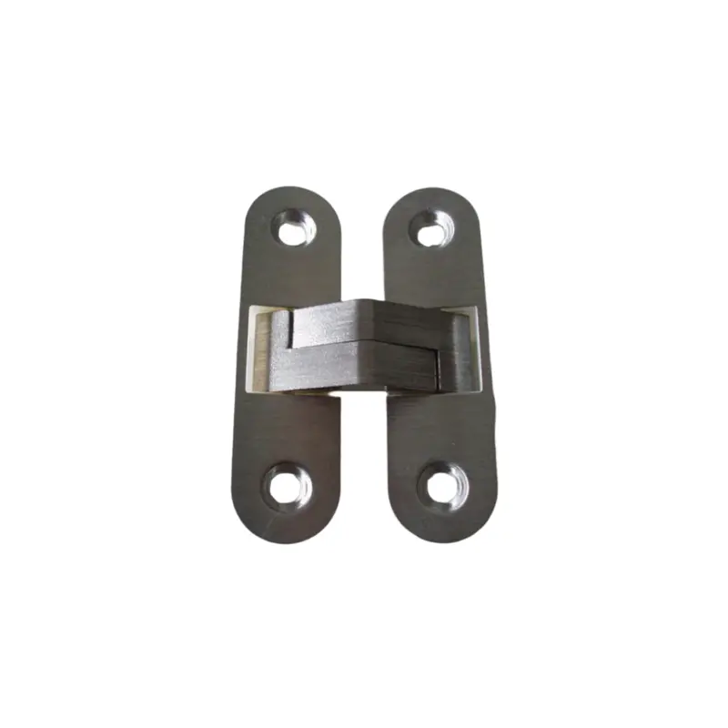 Concealed Invisible Hinge — Polished Stainless Steel Finish 1