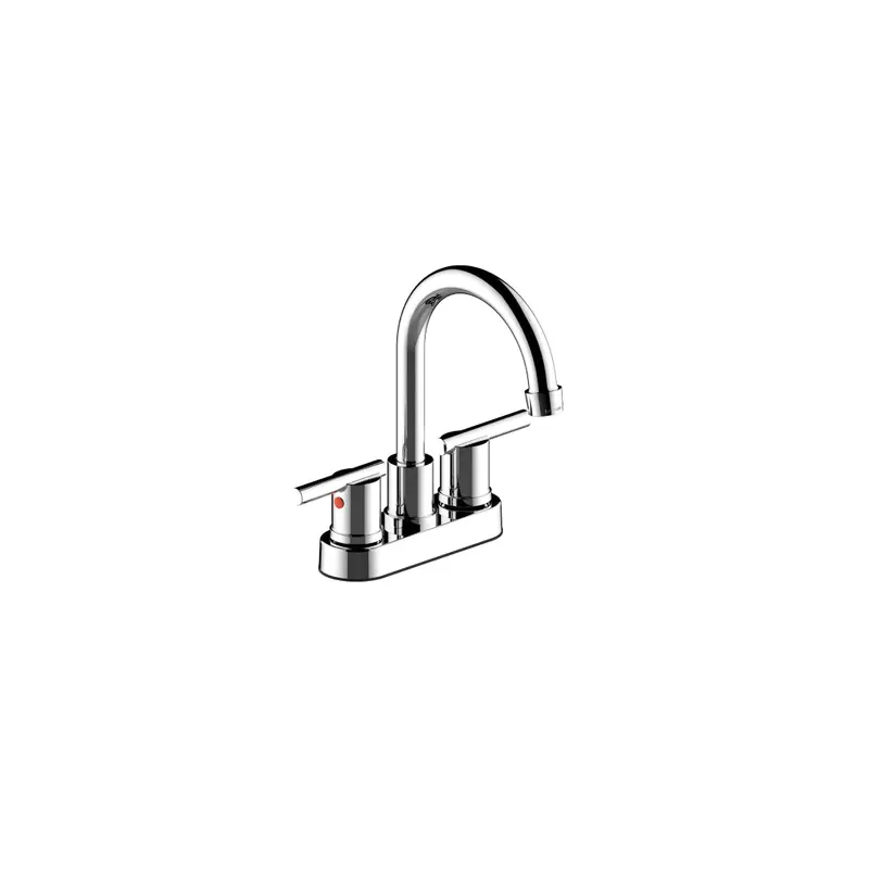 Contemporary Sink Faucet – 06-3332P Single-Handle Ceramic Cartridge 1