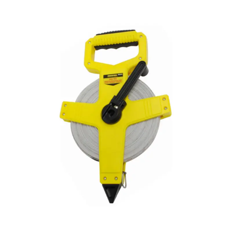 Contractor-Grade Fiberglass Tape Measure – Sae/Metric, 1/2" X 165' (50 M) Long Blade 1