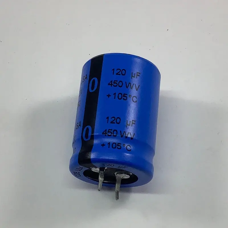 Cornell Dubilier 381Lx121M450K012: 120 Μf 450V Snap-In Aluminum Electrolytic Capacitor 1