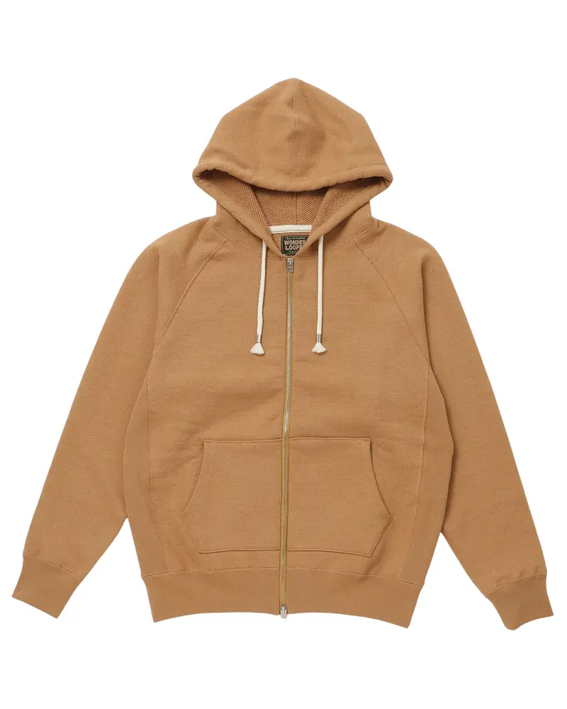 Coyote 80 Foxfibre® Double Heavyweight French Terry Zip Hoodie 1