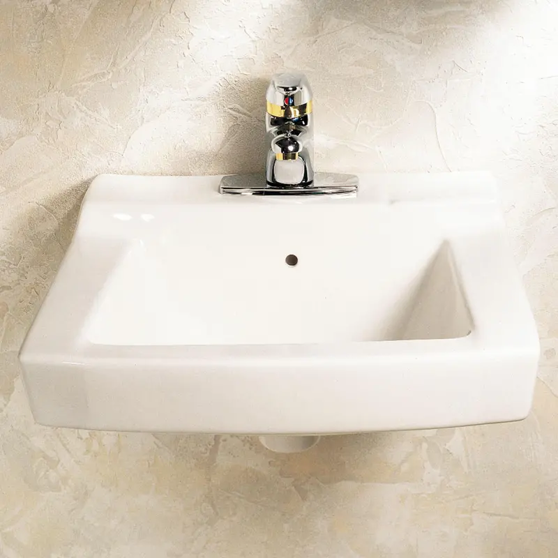 Declyn™ Wall-Hung Commercial Sink – 4-Inch Centerset With Included Mounting Hardware, Model 0321026.020 1