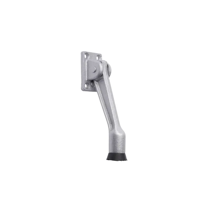 Decorative Elephant-Shaped Silver Door Stop 1